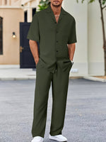 Bennett | Relaxed Short-Sleeve Shirt & Pant Set