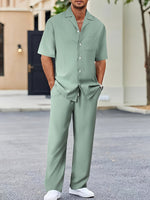 Bennett | Relaxed Short-Sleeve Shirt & Pant Set