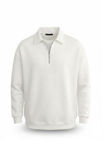Relaxed Fit Half-Zip Fleece Pullover