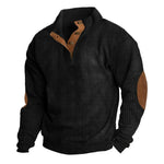 Carson | Men's Ribbed Button-Up Sweater