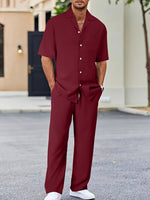 Bennett | Relaxed Short-Sleeve Shirt & Pant Set