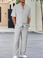 Bennett | Relaxed Short-Sleeve Shirt & Pant Set