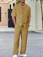 Bennett | Relaxed Short-Sleeve Shirt & Pant Set