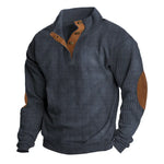 Carson | Men's Ribbed Button-Up Sweater
