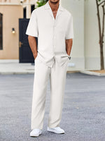 Bennett | Relaxed Short-Sleeve Shirt & Pant Set