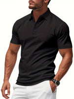 Mercer | Premium Textured Knit Polo Shirt